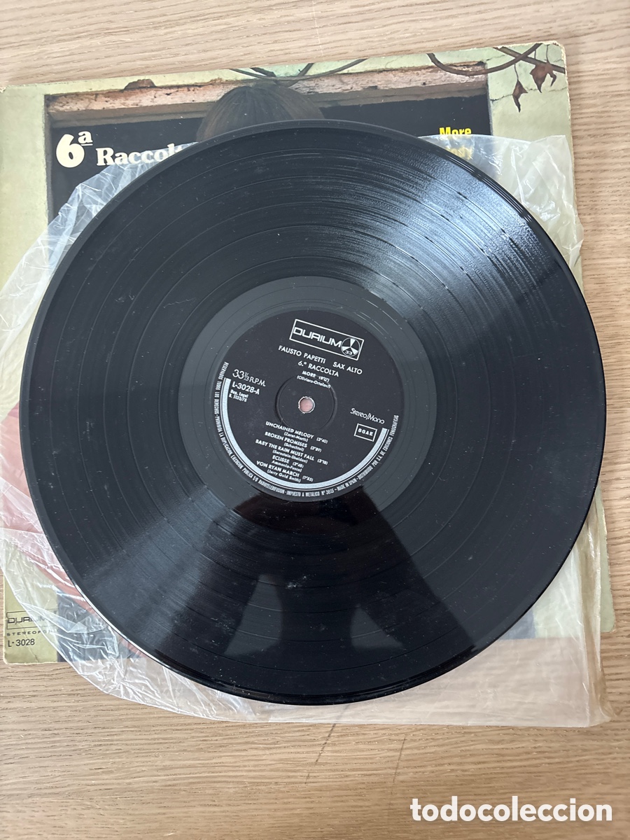 Discos de vinilo: Lp Vinilo, Fausto Papetti, Sax Alto (A17) - Foto 2