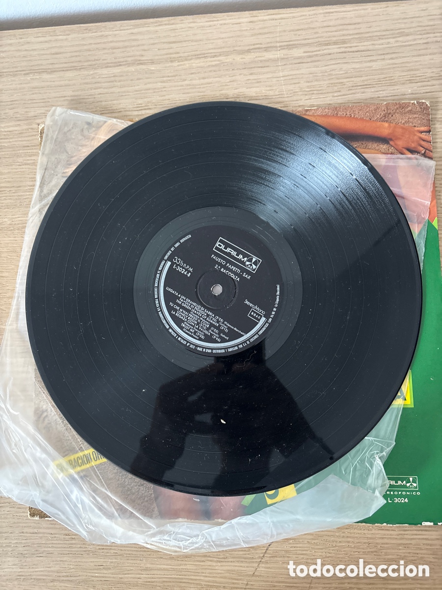 Discos de vinilo: Lp Vinilo, Fausto Papetti, Sax (A17) - Foto 3
