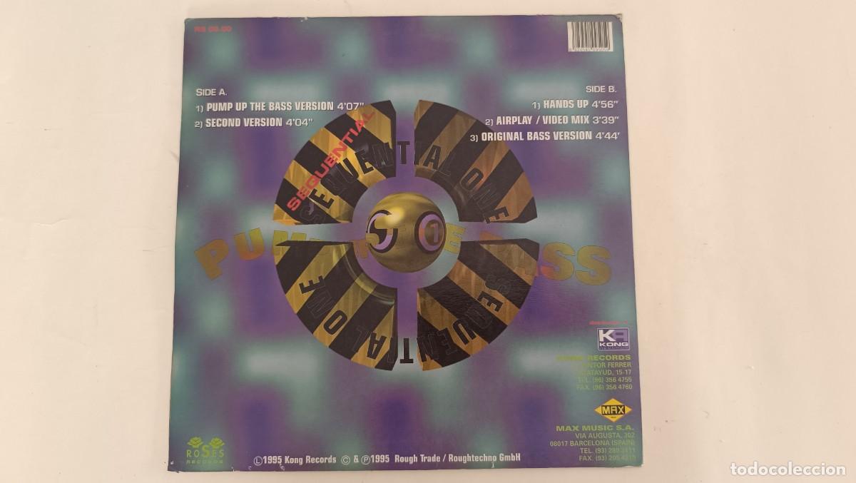 Discos de vinilo: Sequential One &ndash; Pump Up The Bass - Foto 2