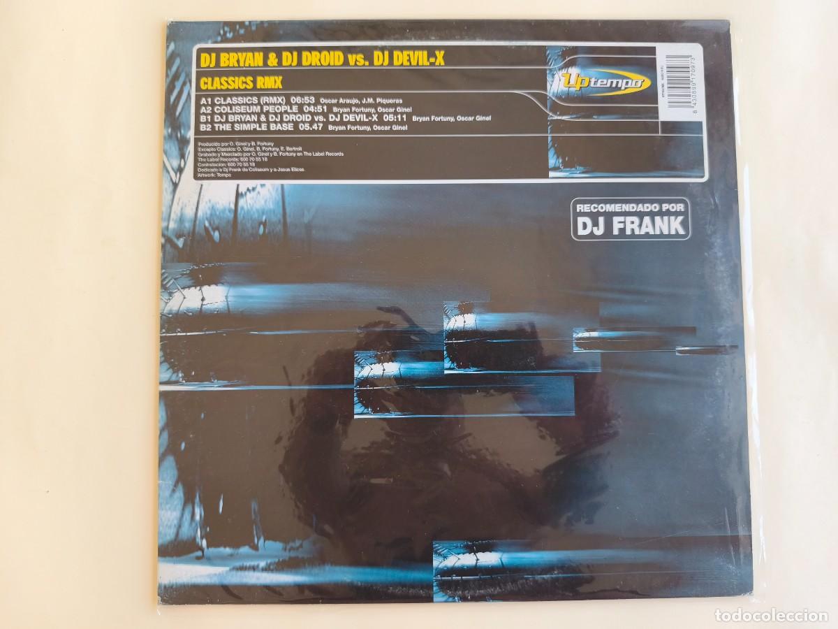 Discos de vinilo: Dj Bryan & Dj Droid vs. Dj Devil-X &ndash; Classics Rmx - Foto 1
