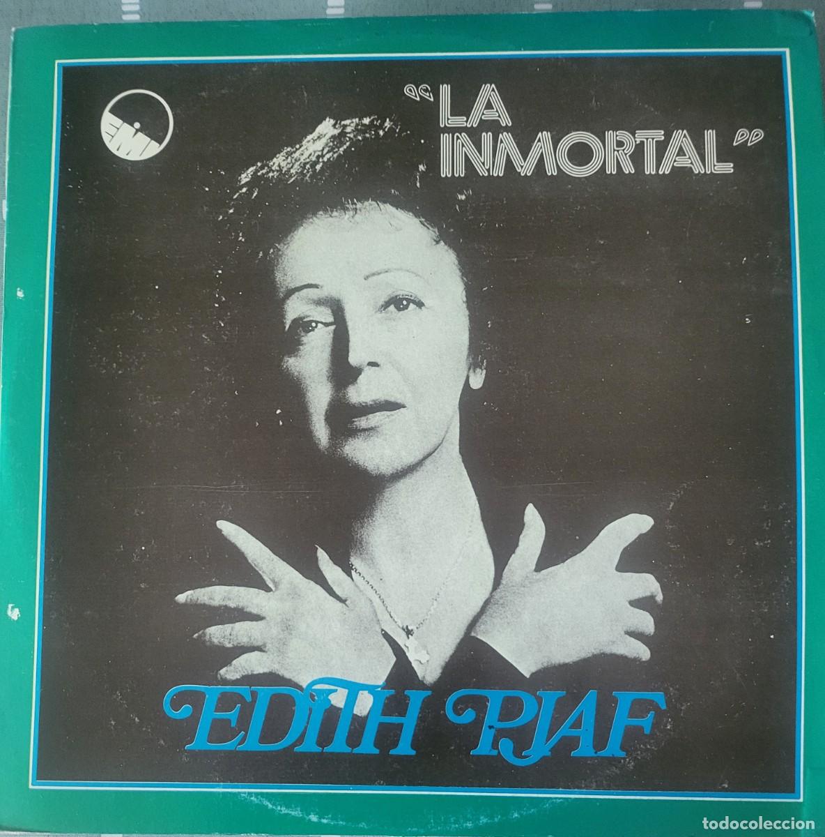 Discos de vinilo: Edith Piaf Lp sello EMI editado en Venezuela... - Foto 1