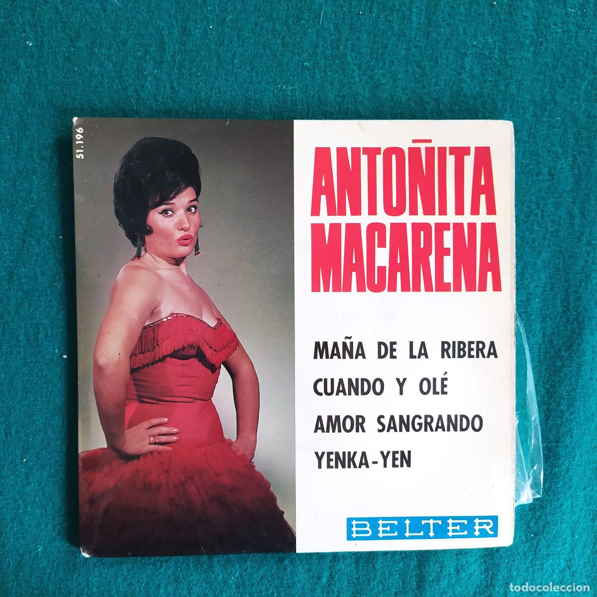 Discos de vinilo: Anto&ntilde;ita Macarena &ndash; Ma&ntilde;a De La Ribera - Foto 1