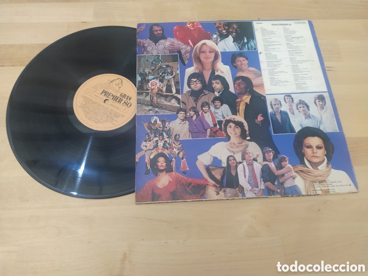 Discos de vinilo: DISCO DE VINILO LP - GRAN PREMIER 80 - Foto 2