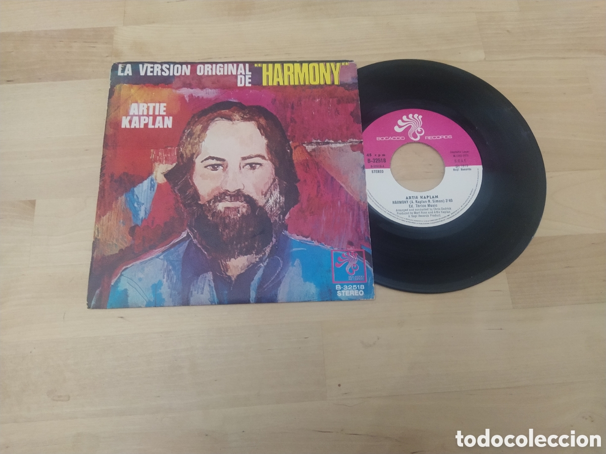 Discos de vinilo: ARTIE KAPLAN - LA VERSI&Oacute;N ORIGINAL DE &rdquo;HARMONY&rdquo; - Foto 1