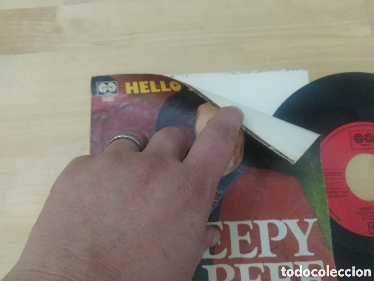 Discos de vinilo: SLEEPY LABEEF - HELLO JOSEPHINE - DISCO SINGLE VINILO - Foto 2
