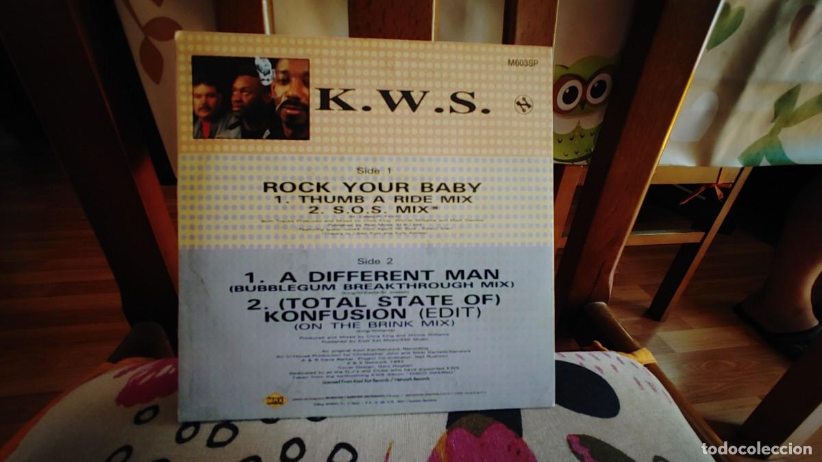 Discos de vinilo: K.W.S. SINGLE ROCK YOUR BABY - Foto 2