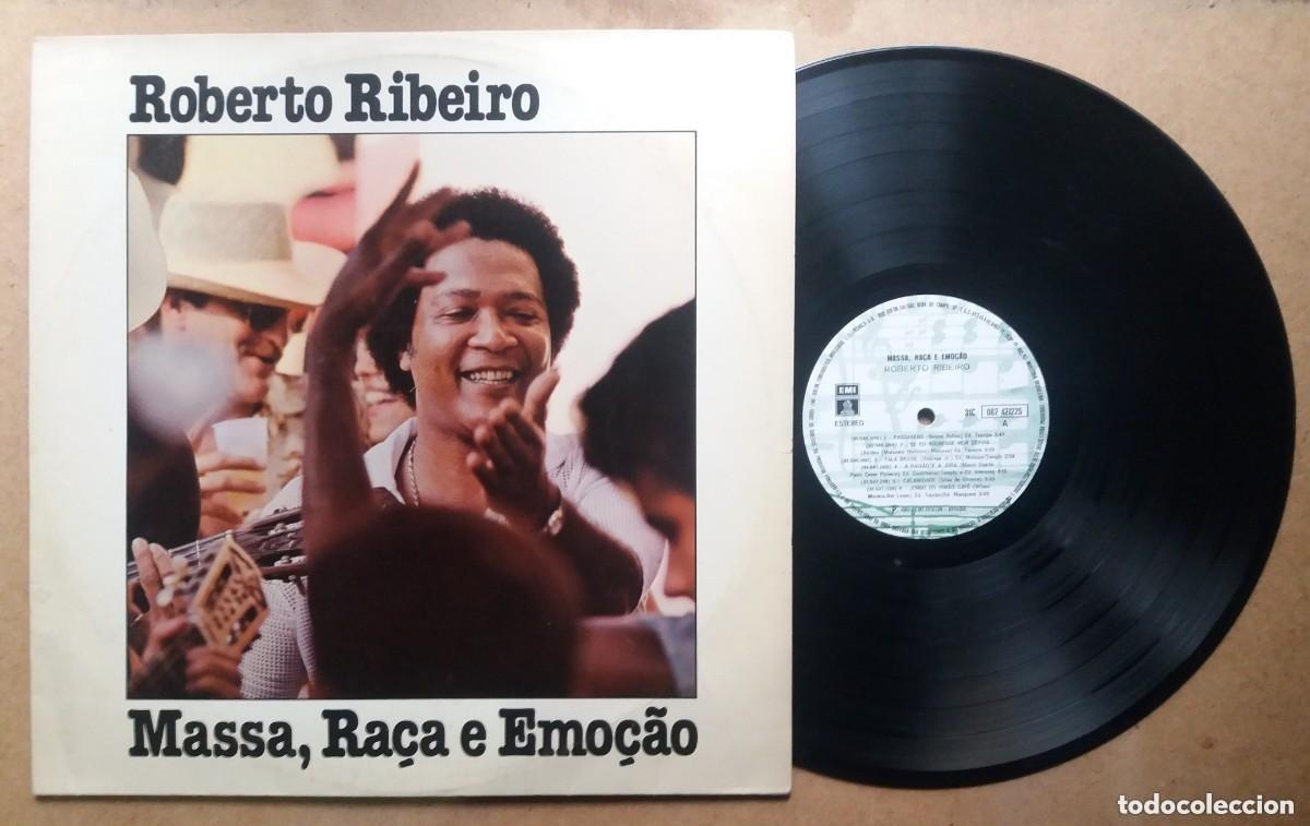 Discos de vinilo: ROBERTO RIBEIRO / MASSA, RA&Ccedil;A E EMO&Ccedil;&Atilde;O / LP [ED. BRASIL] - Foto 1