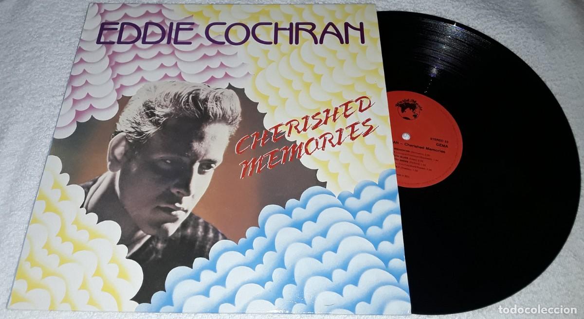 Discos de vinilo: LP - EDDIE COCHRAN - CHERISHED MEMORIES - Foto 1