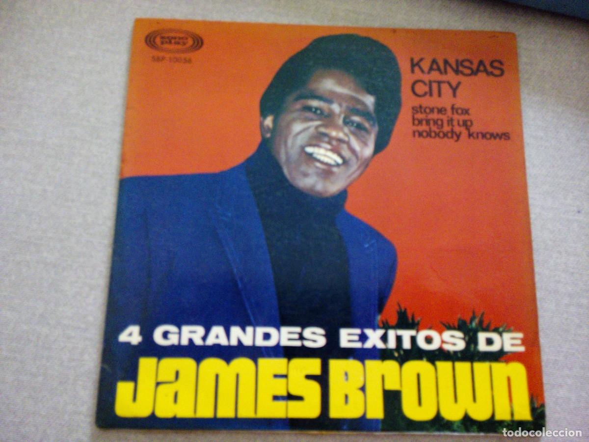 Discos de vinilo: James Brown &lrm;&ndash; 4 Grandes &Eacute;xitos EP SPAIN 1967 - Foto 1