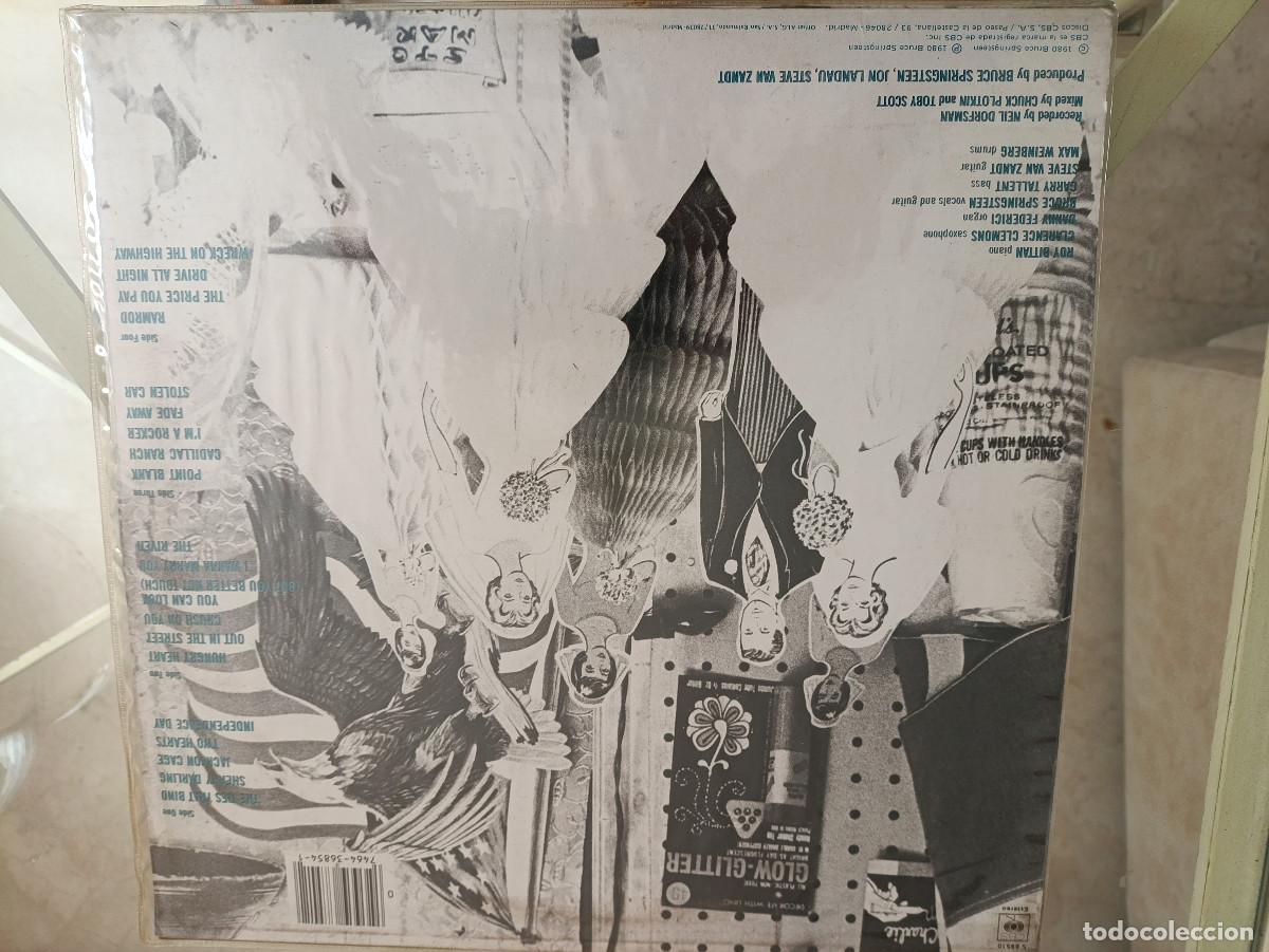 Discos de vinilo: LP BRUCE SPRINGSTEEN THE RIVER EDICI&Oacute;N ESPA&Ntilde;OLA CBS - Foto 2
