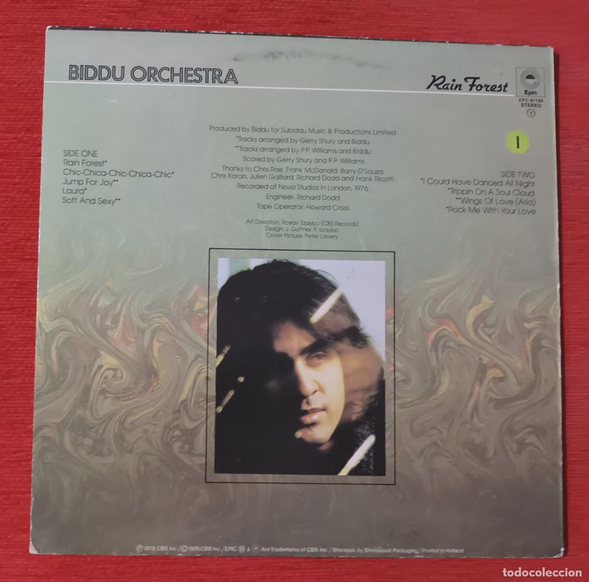 Discos de vinilo: BIDDU ORCHESTRA - RAIN FOREST - LP - Foto 2