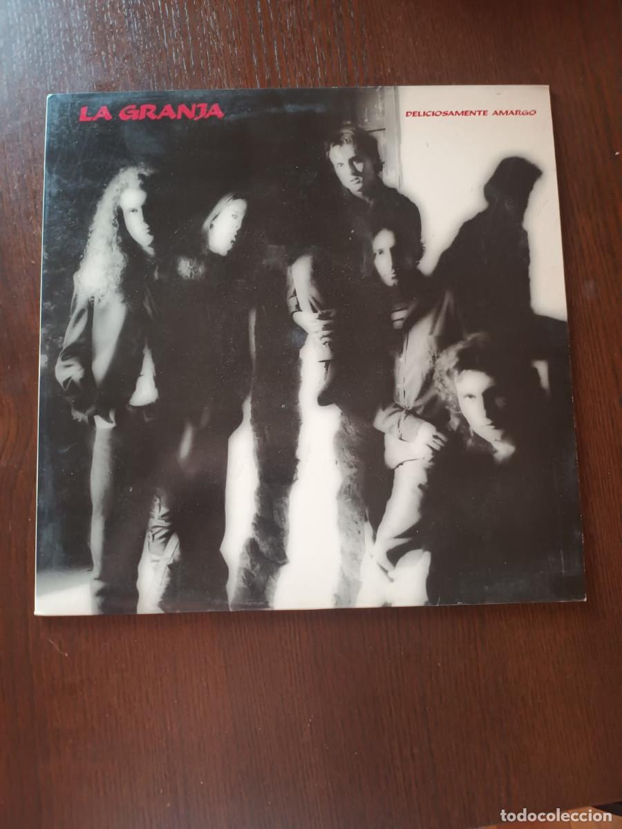 Discos de vinilo: LA GRANJA - Deliciosamente Amargo - LP - 1991 - Foto 1