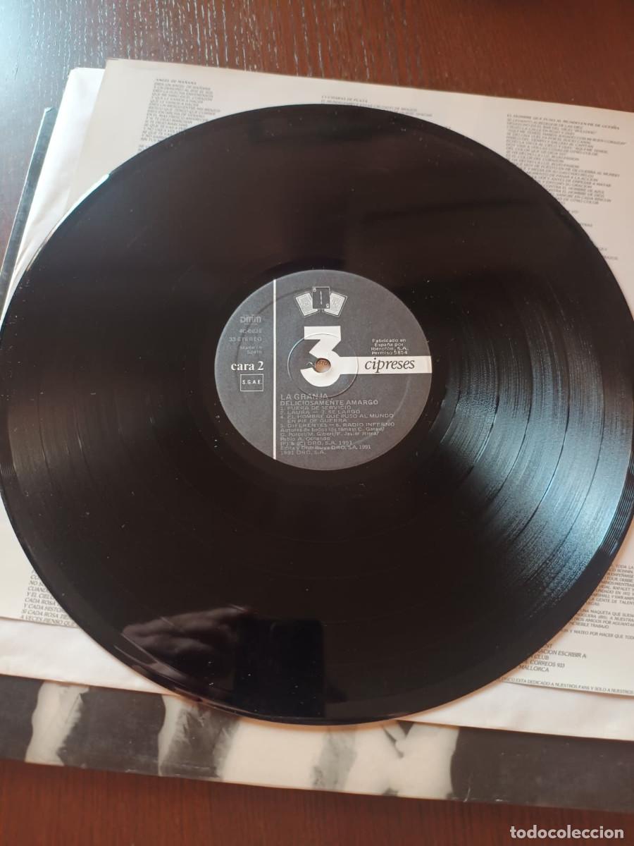 Discos de vinilo: LA GRANJA - Deliciosamente Amargo - LP - 1991 - Foto 3