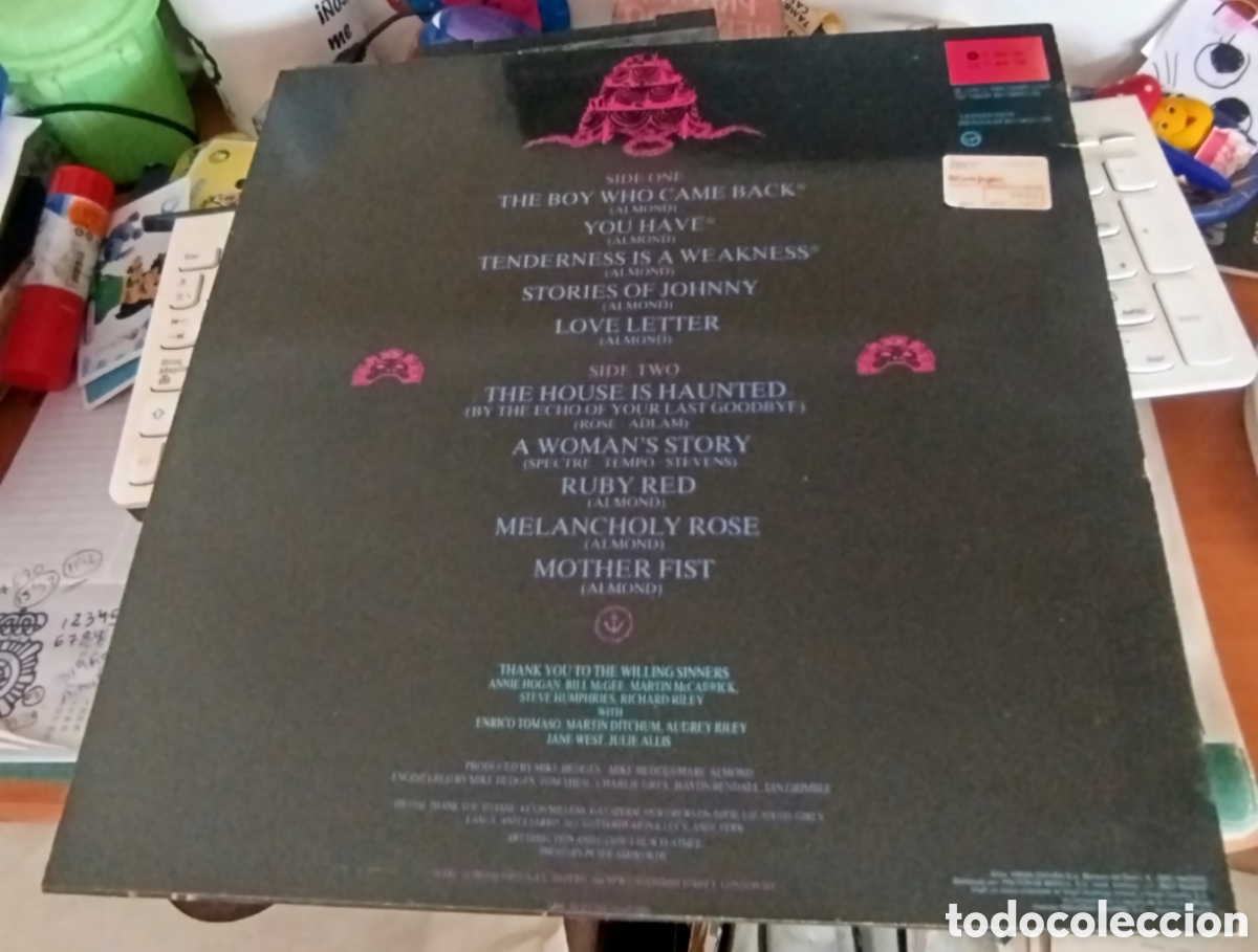 Discos de vinilo: Marc Almond - Singles 1984-1987 - Foto 2