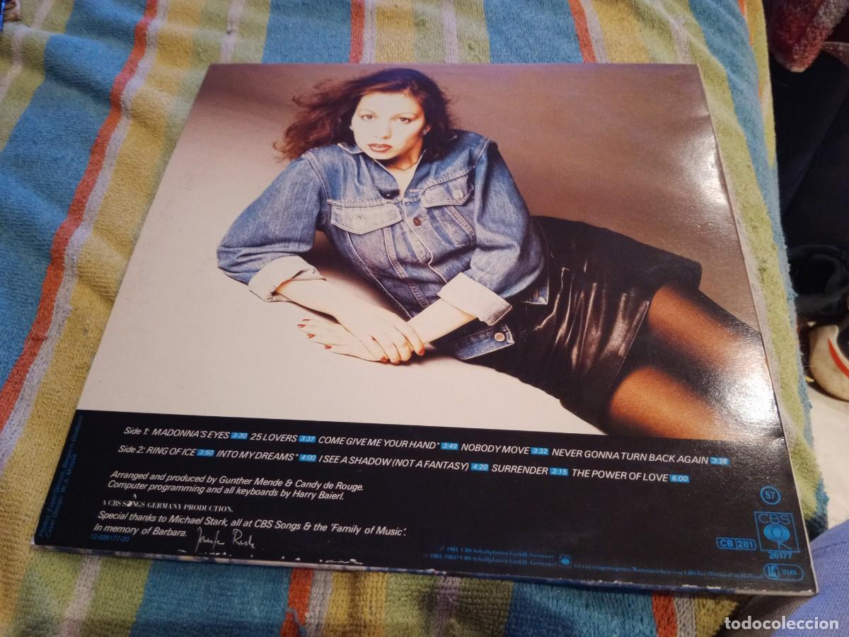 Discos de vinilo: JENNIFER RUSH - JENNIFER RUSH CBS VERSION ALEMANA 1983 - Foto 2