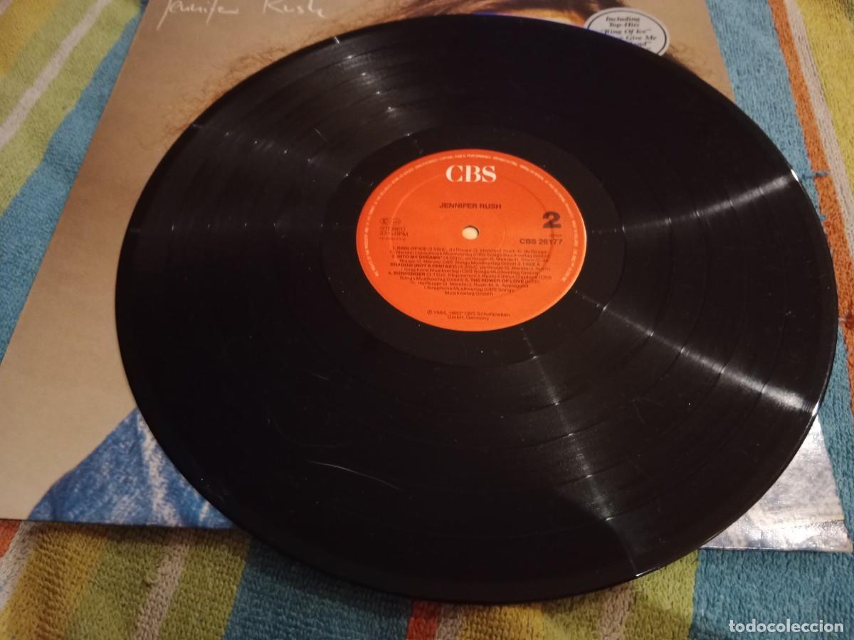 Discos de vinilo: JENNIFER RUSH - JENNIFER RUSH CBS VERSION ALEMANA 1983 - Foto 3