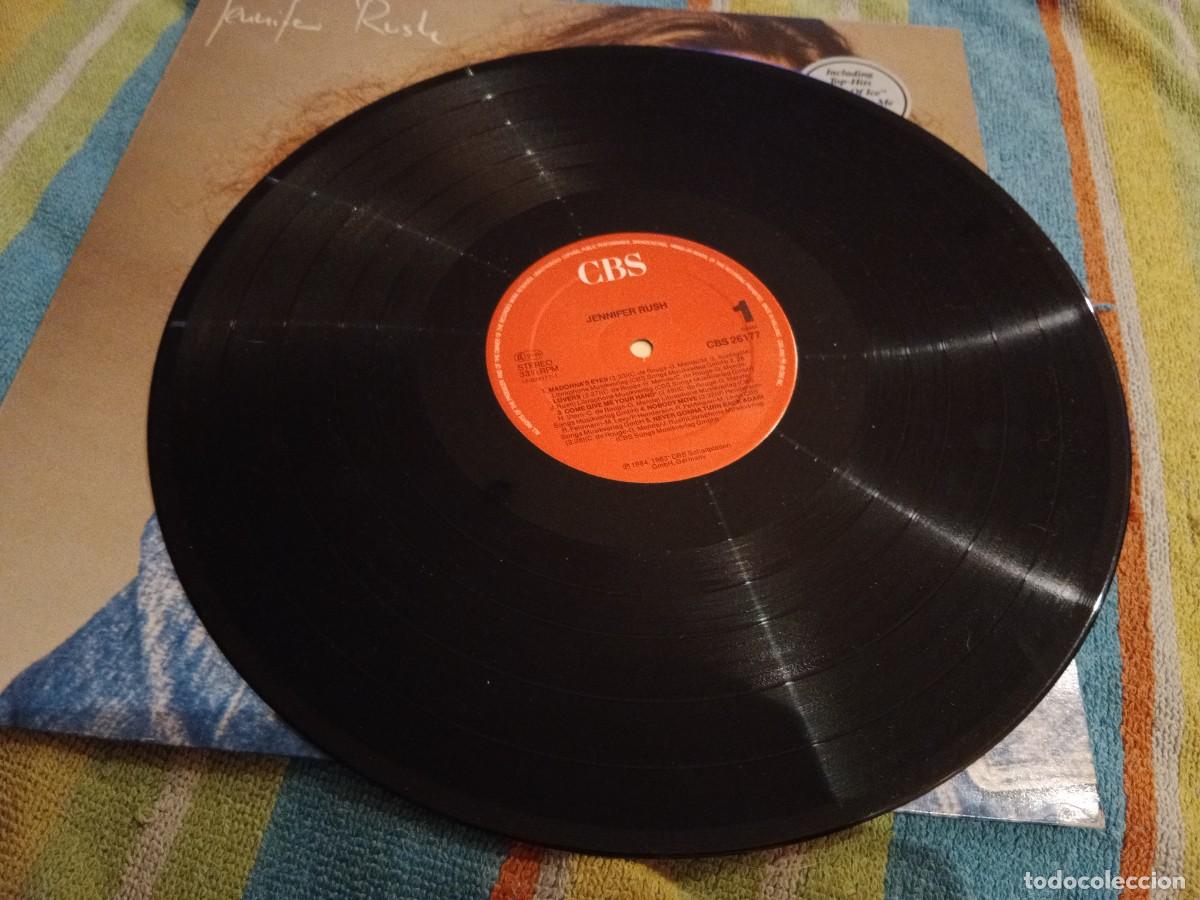 Discos de vinilo: JENNIFER RUSH - JENNIFER RUSH CBS VERSION ALEMANA 1983 - Foto 4