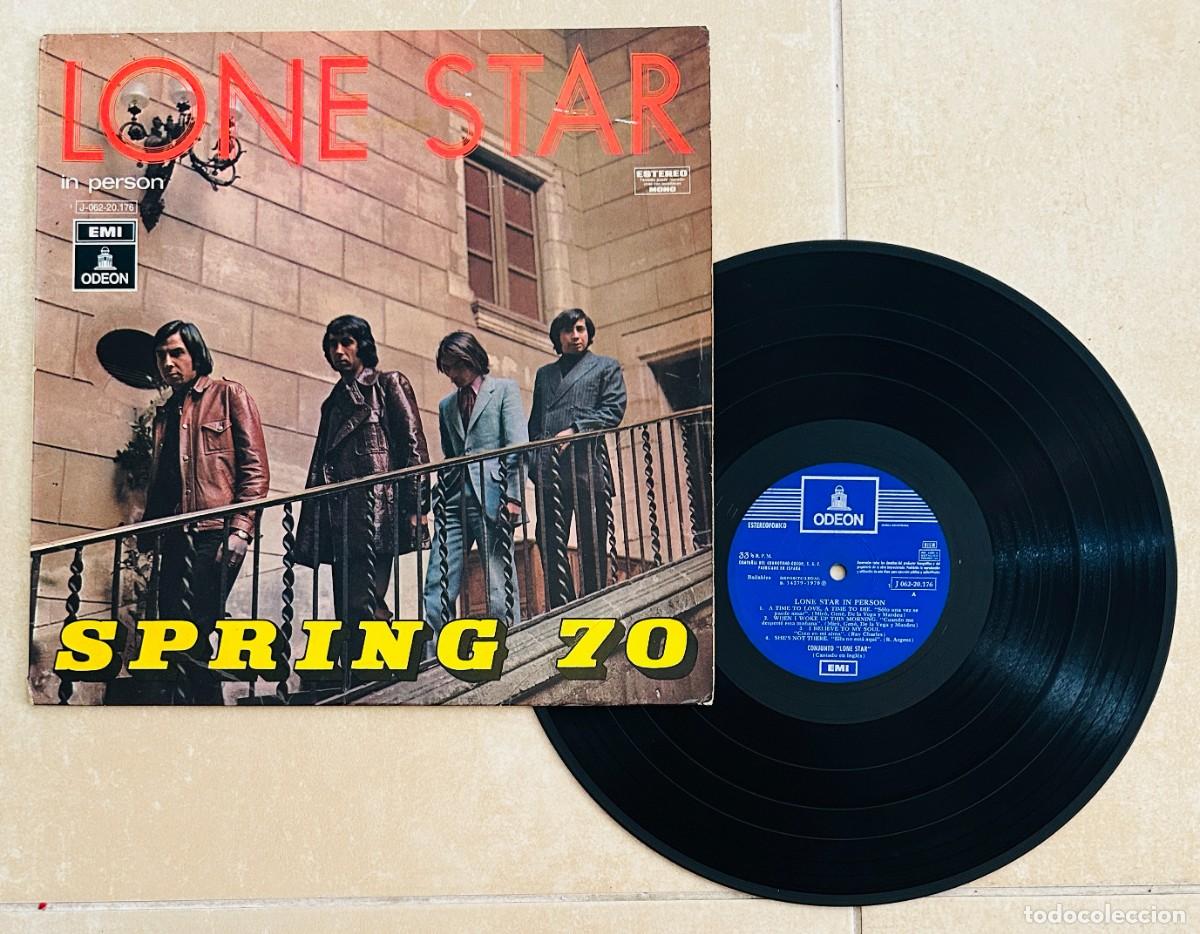 Discos de vinilo: LONE STAR VINILO LP SPRING 70 ORIGINAL ODEON 1970 - Foto 1