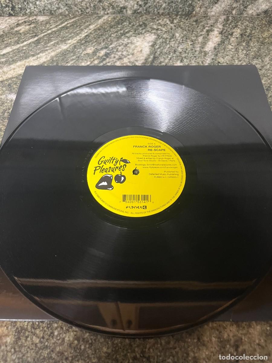 Discos de vinilo: Franck Roger Re-Scape / Re-Verse - Foto 2