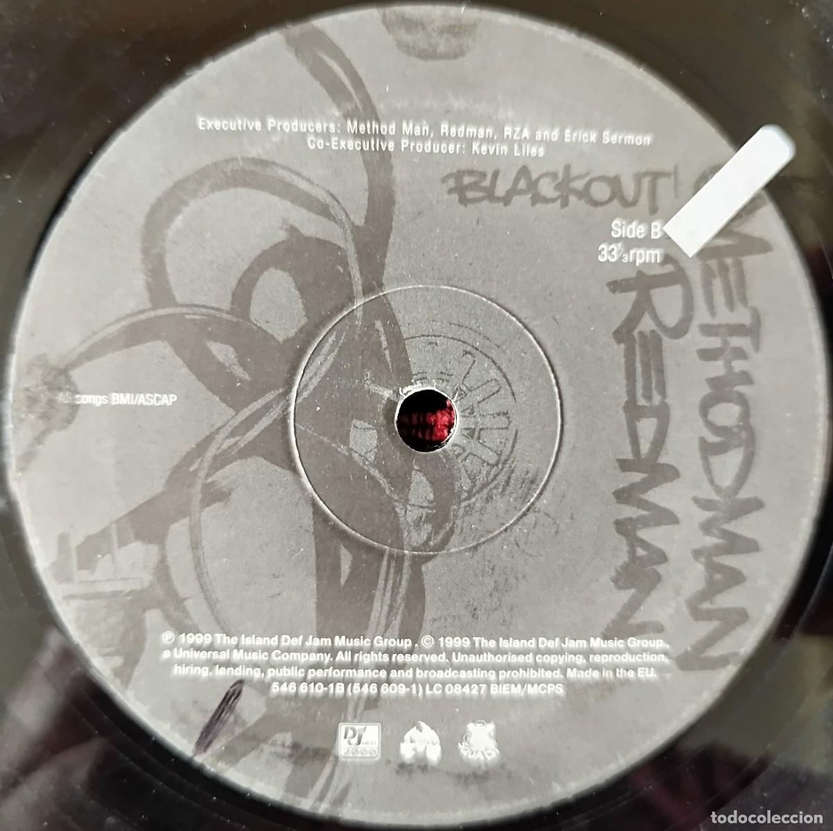 Discos de vinilo: METHODMAN - REDMAN ** Blackout! ** VINILO LP DOBLE 1999 - Foto 9