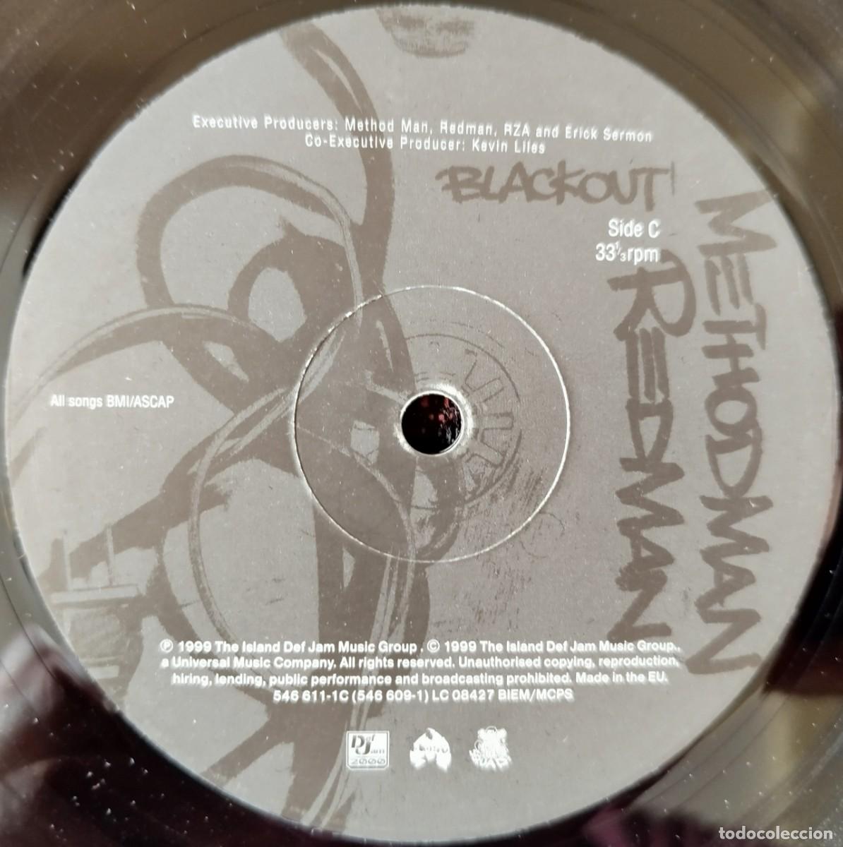 Discos de vinilo: METHODMAN - REDMAN ** Blackout! ** VINILO LP DOBLE 1999 - Foto 10