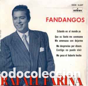 Discos de vinilo: Rafael Farina &lrm;&ndash; Fandangos - Foto 1