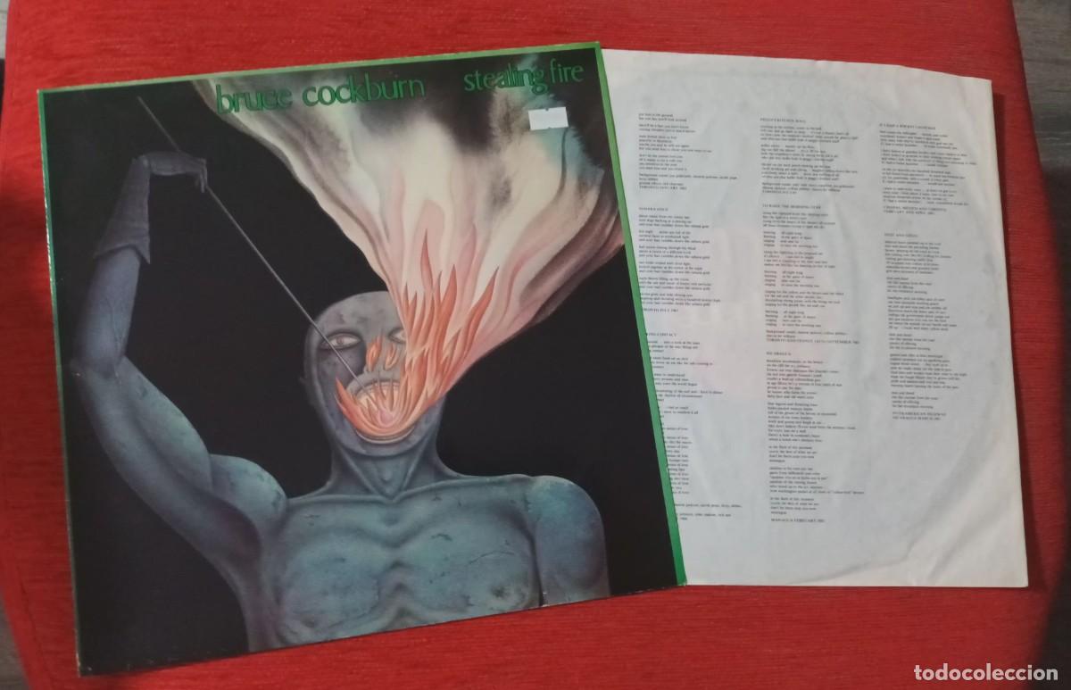 Discos de vinilo: BRUCE COCKBURN - STEALING FIRE - LP - Foto 3
