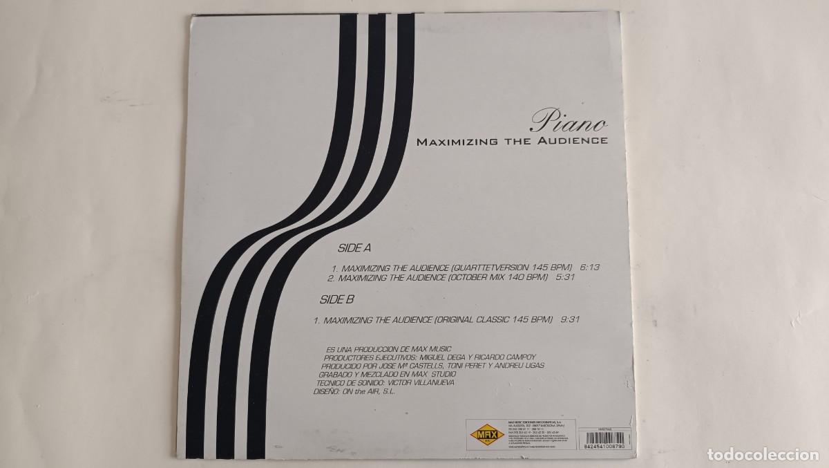 Discos de vinilo: Piano &ndash; Maximizing The Audience - Foto 2