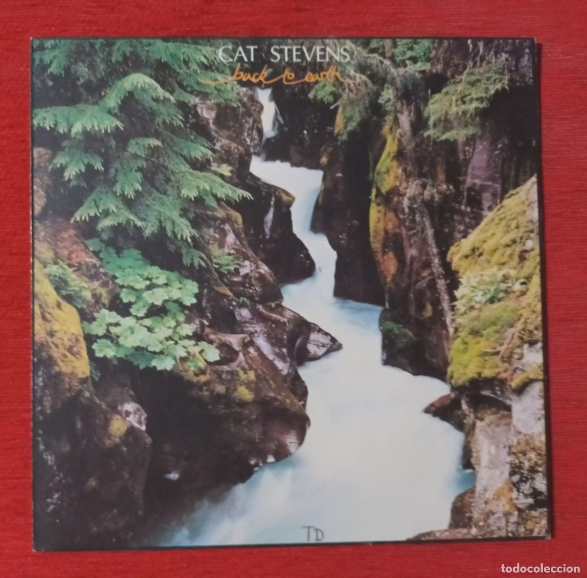 Discos de vinilo: CAT STEVENS - BACK TO EARTH - LP - Foto 1