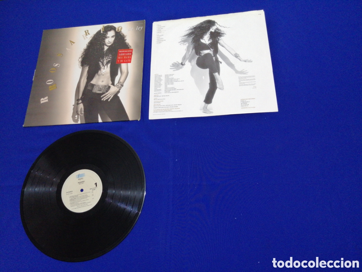 Discos de vinilo: ROSARIO - DE LEY - EPIC 1992 - Foto 13
