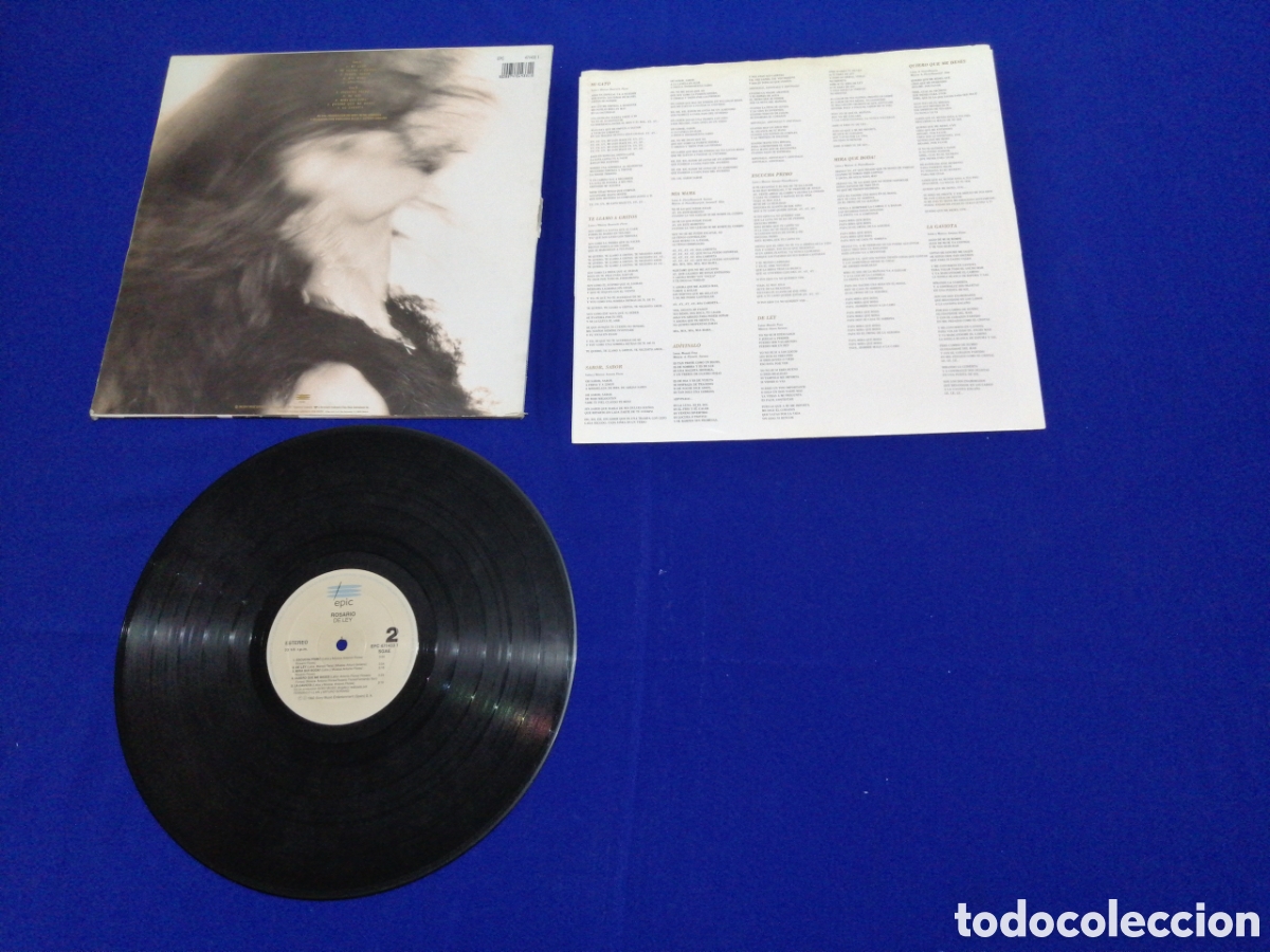 Discos de vinilo: ROSARIO - DE LEY - EPIC 1992 - Foto 14