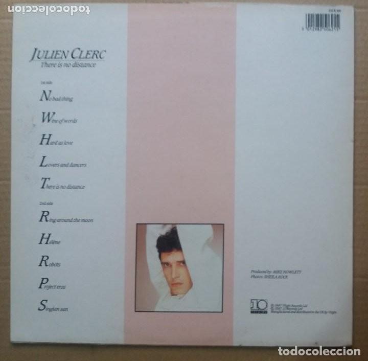 Discos de vinilo: Julien Clerc / There Is No Distance / LP - Foto 2