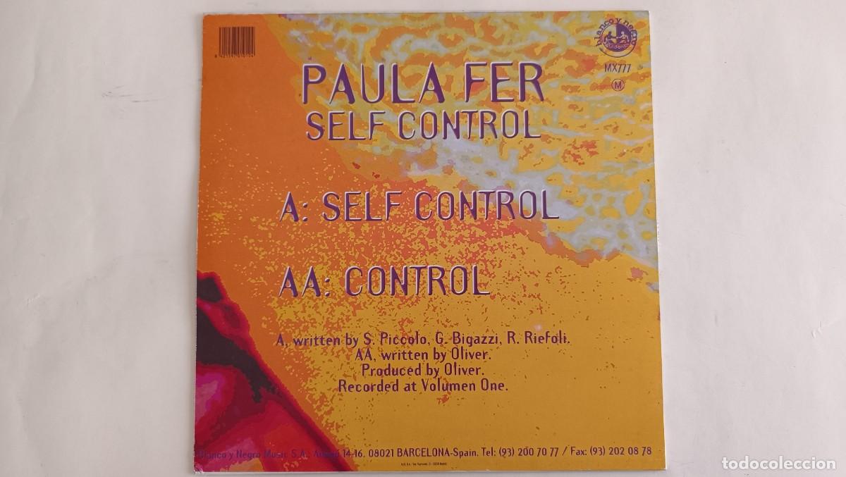 Discos de vinilo: Paula Fer &ndash; Self Control - Foto 2