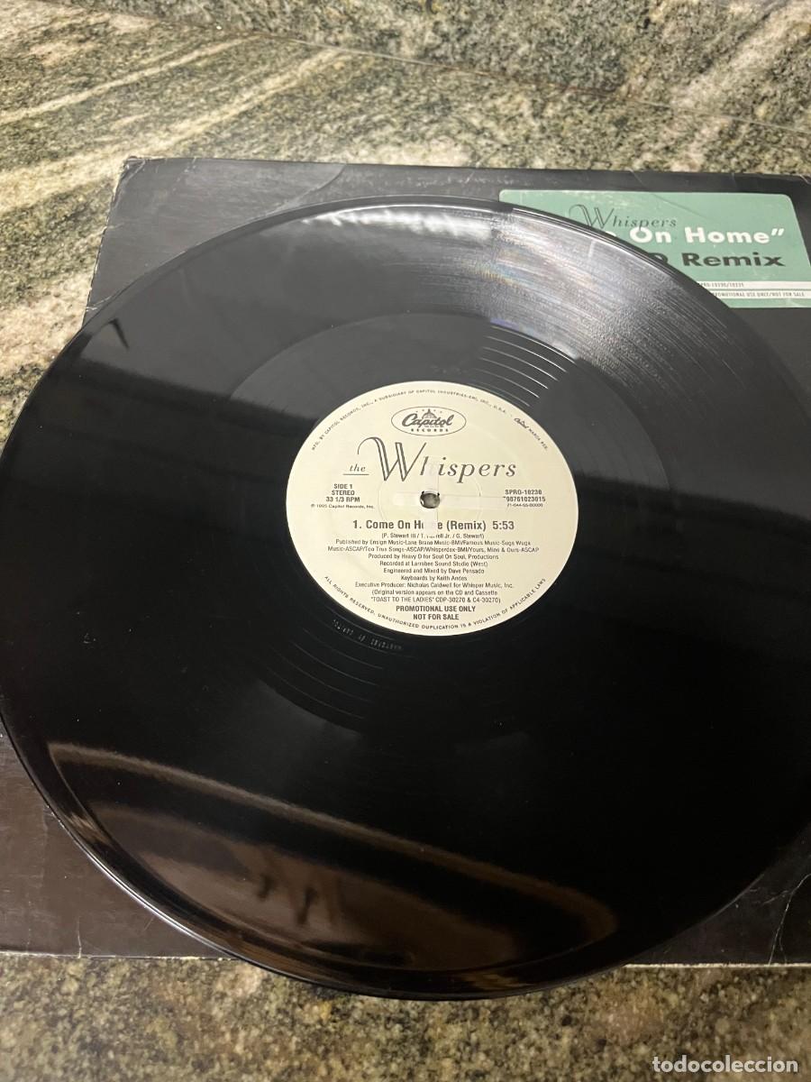 Discos de vinilo: The Whispers Come On Home ( Remix ) - Foto 2