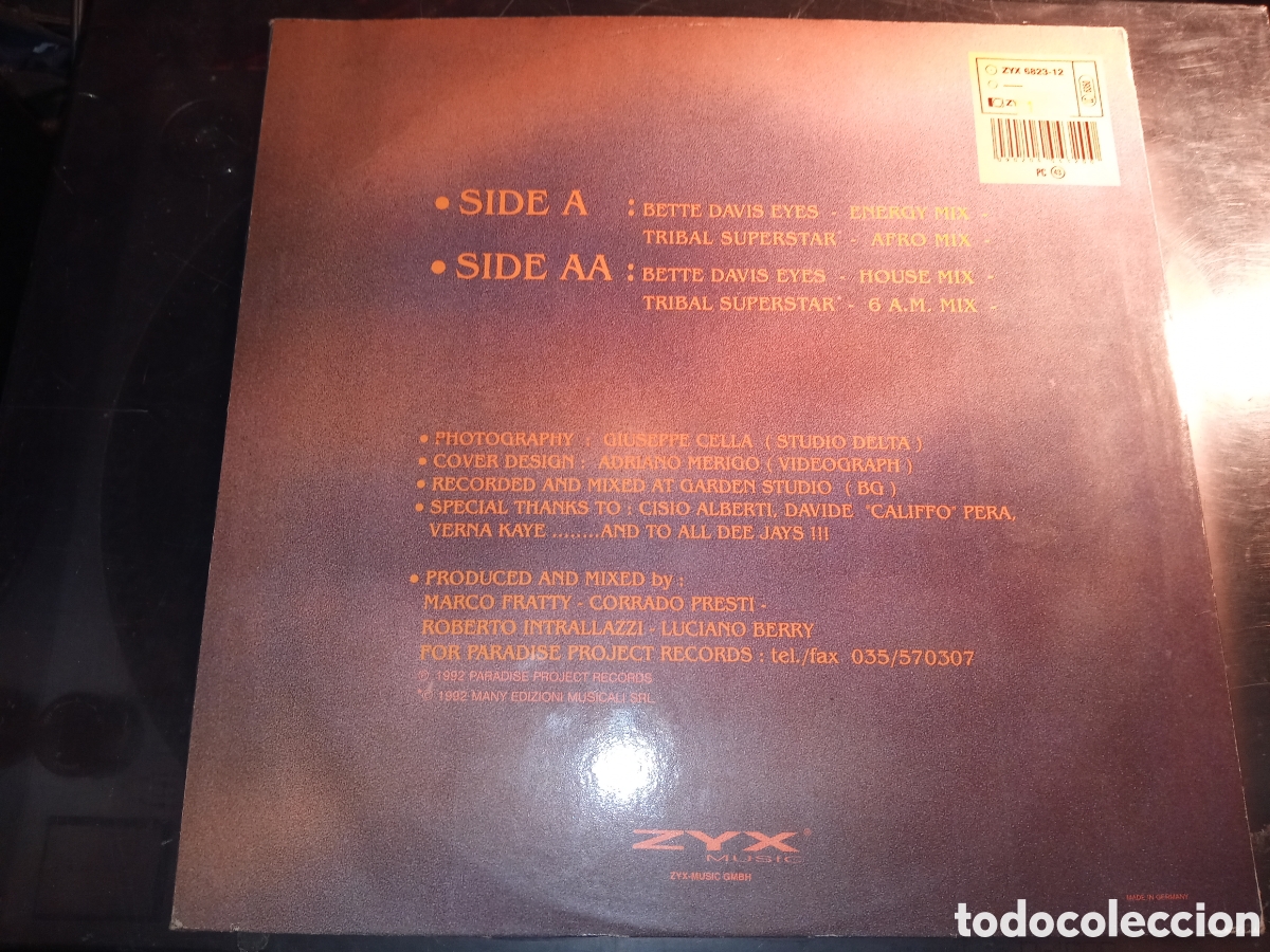 Discos de vinilo: Sonia davis bette davis eyes vinilo - Foto 2
