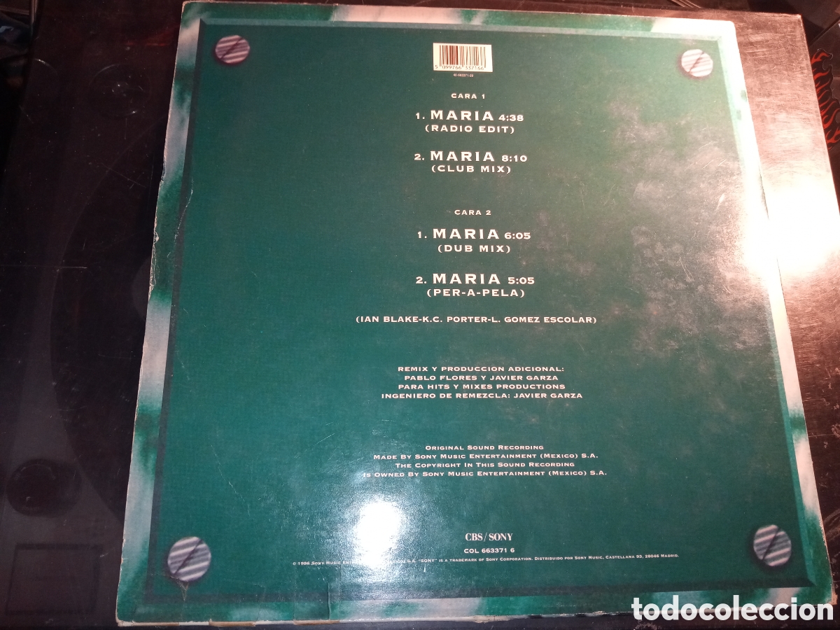 Discos de vinilo: Ricky martin maria vinilo - Foto 2