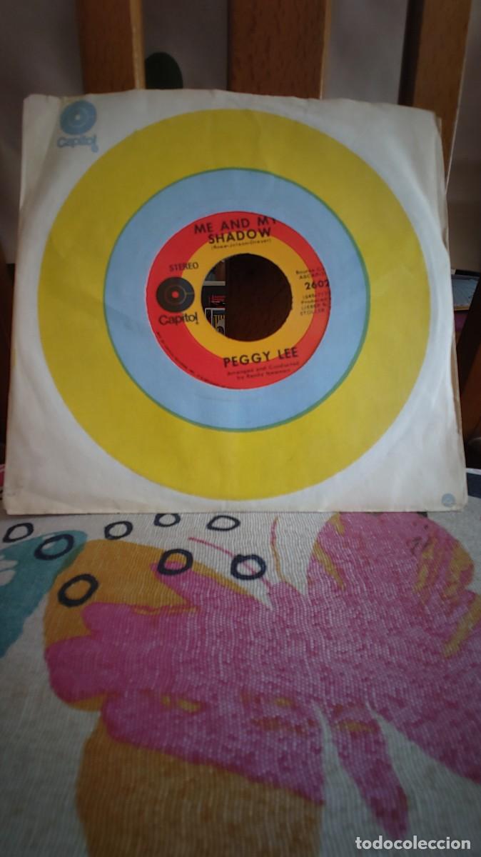 Discos de vinilo: PEGGY LEE-SINGLE ME AND MY SHADOW - Foto 1