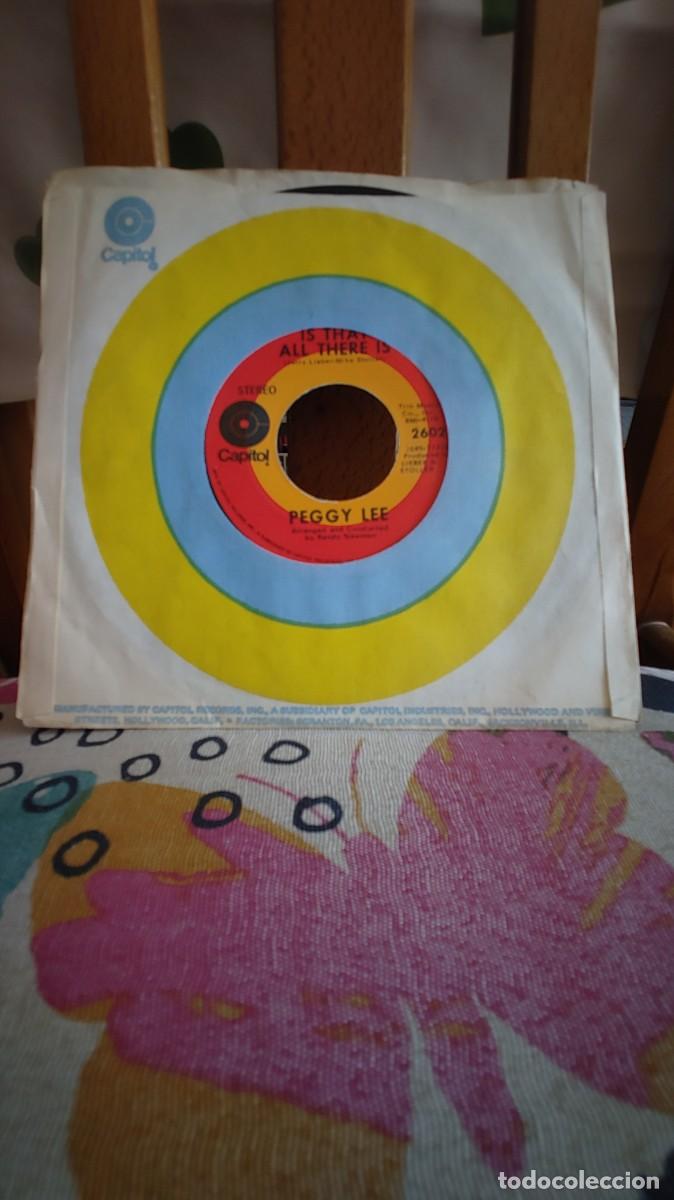 Discos de vinilo: PEGGY LEE-SINGLE ME AND MY SHADOW - Foto 2