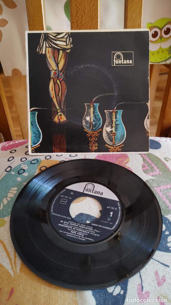 Discos de vinilo: PEPE VALLE-EP SAETAS - Foto 1