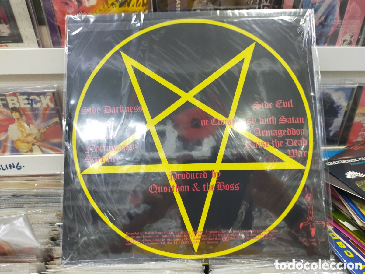 Discos de vinilo: Bathory lp precintado - Foto 2