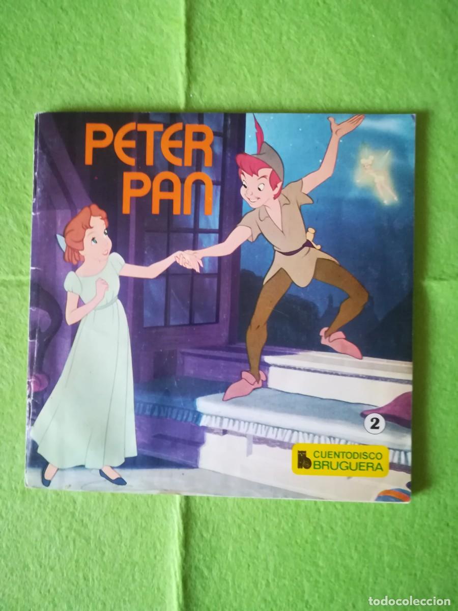 Discos de vinilo: Cuento disco Bruguera 2 Peter pan 1979 - Foto 1