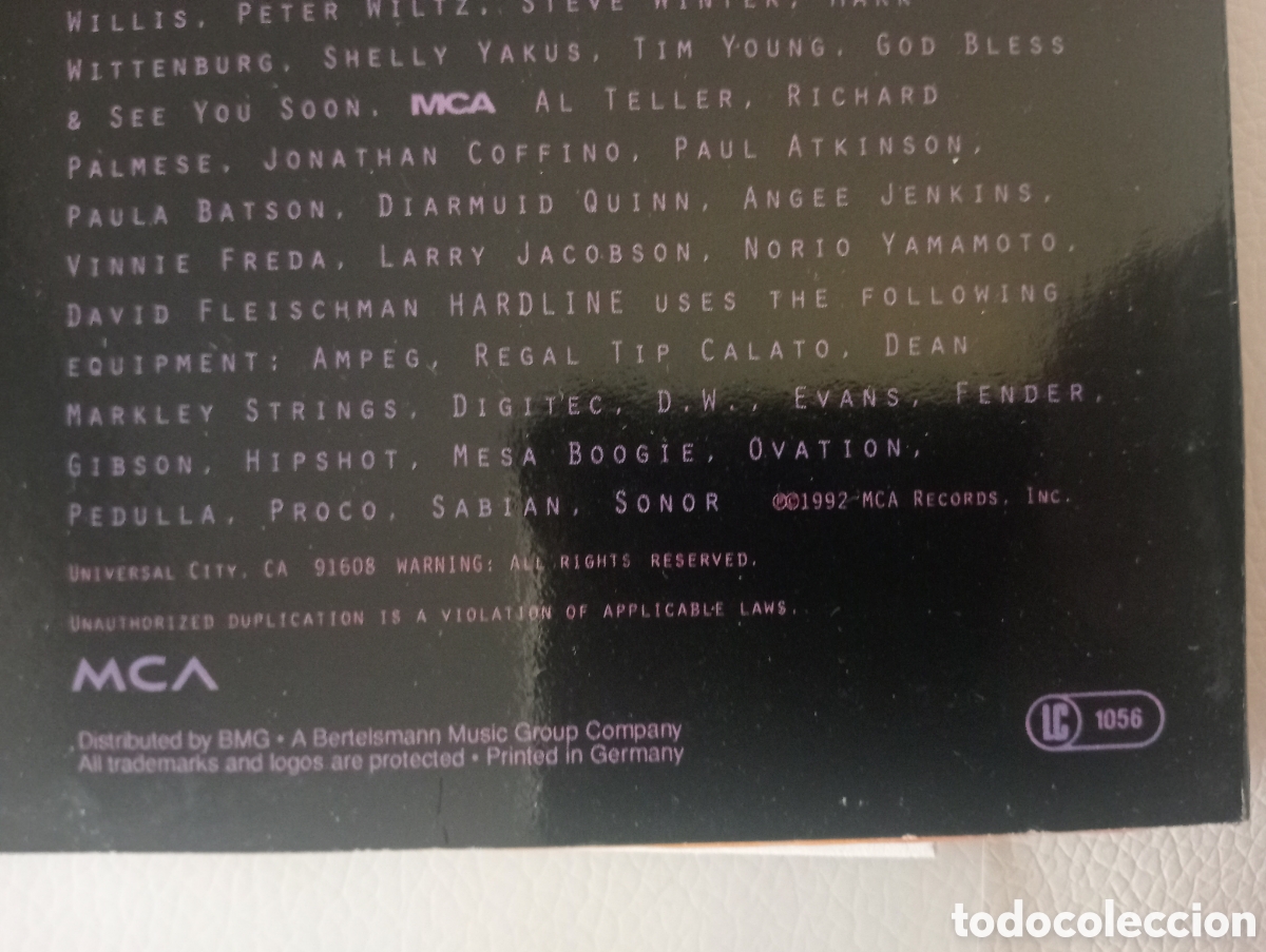 Discos de vinilo: Hardline - Eclipse / LP Original Vinilo 1989 Europa - Foto 6