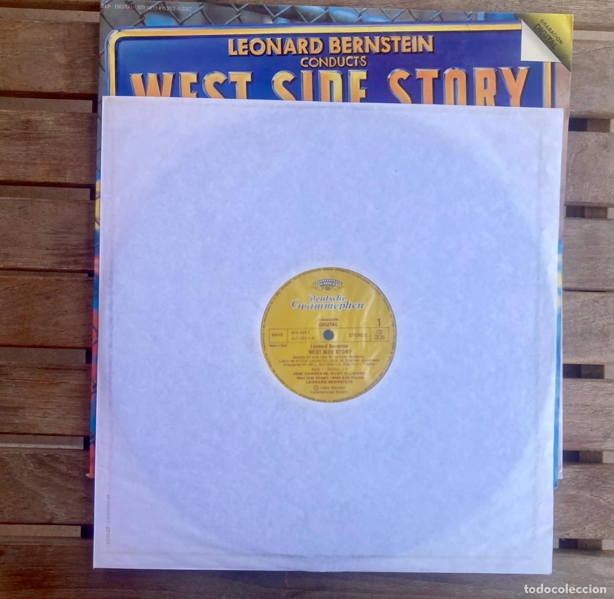Discos de vinilo: LEONARD BERNSTEIN CONDUCTS WEST SIDE STORY - Foto 2