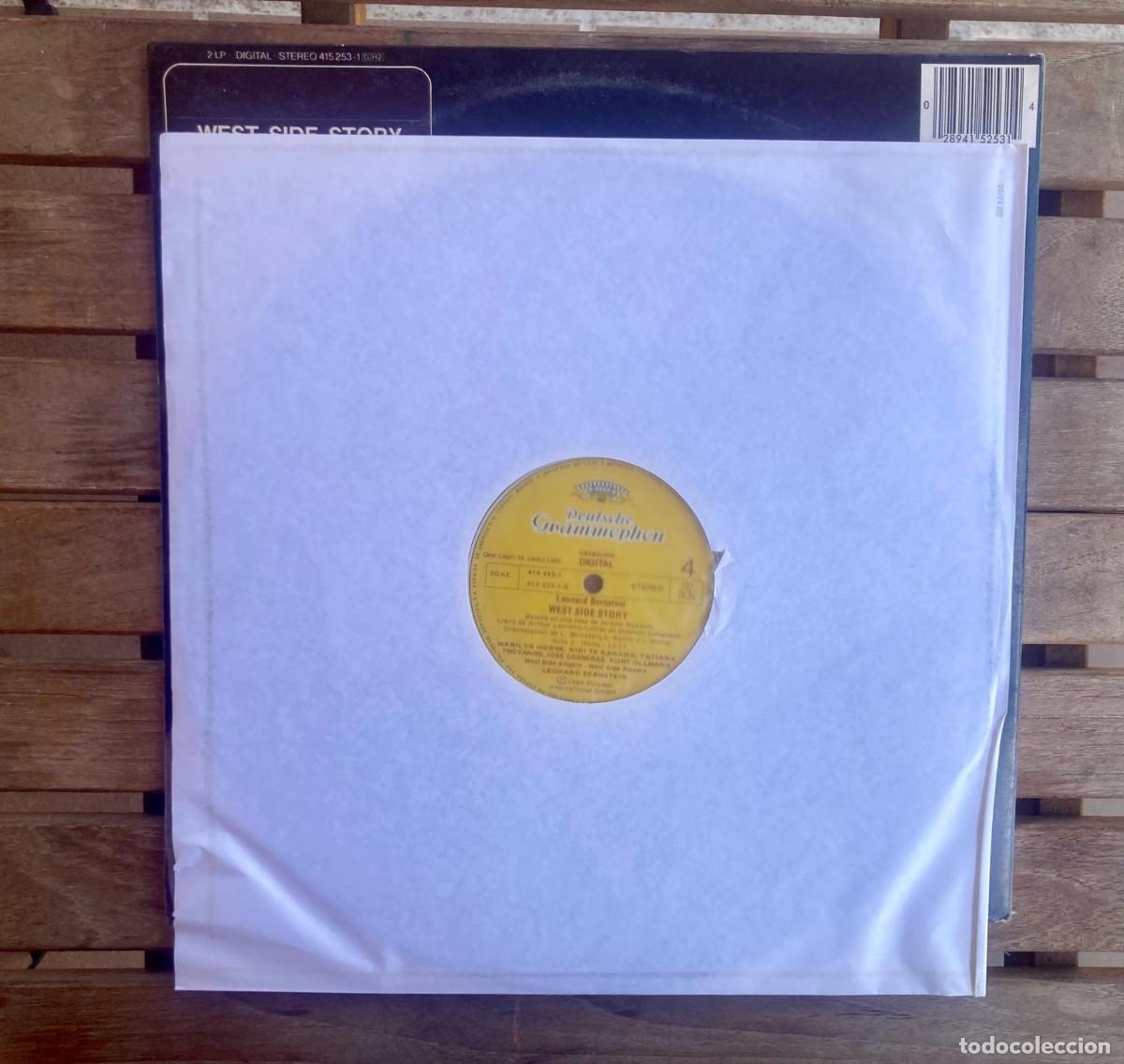 Discos de vinilo: LEONARD BERNSTEIN CONDUCTS WEST SIDE STORY - Foto 4