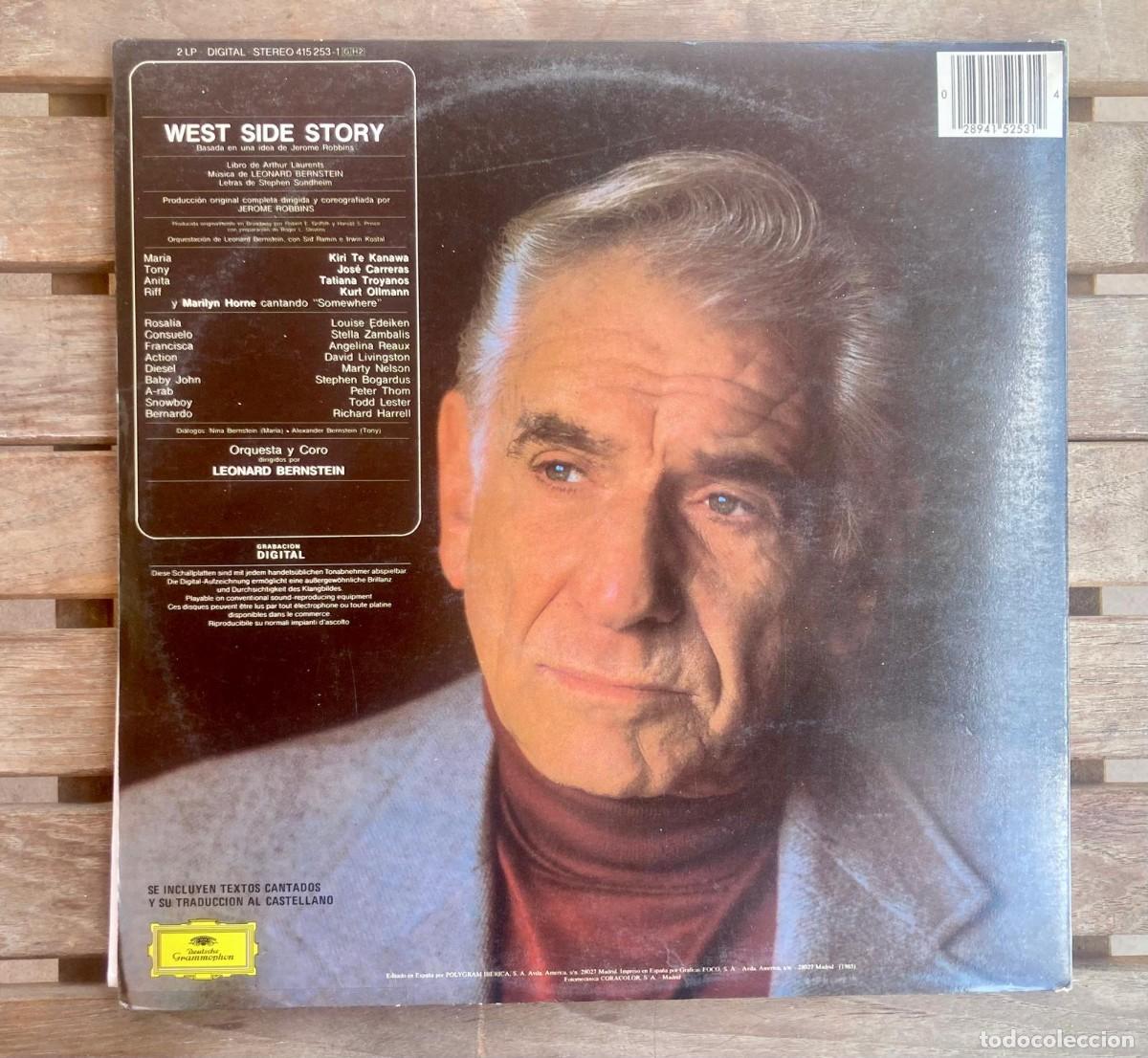 Discos de vinilo: LEONARD BERNSTEIN CONDUCTS WEST SIDE STORY - Foto 5