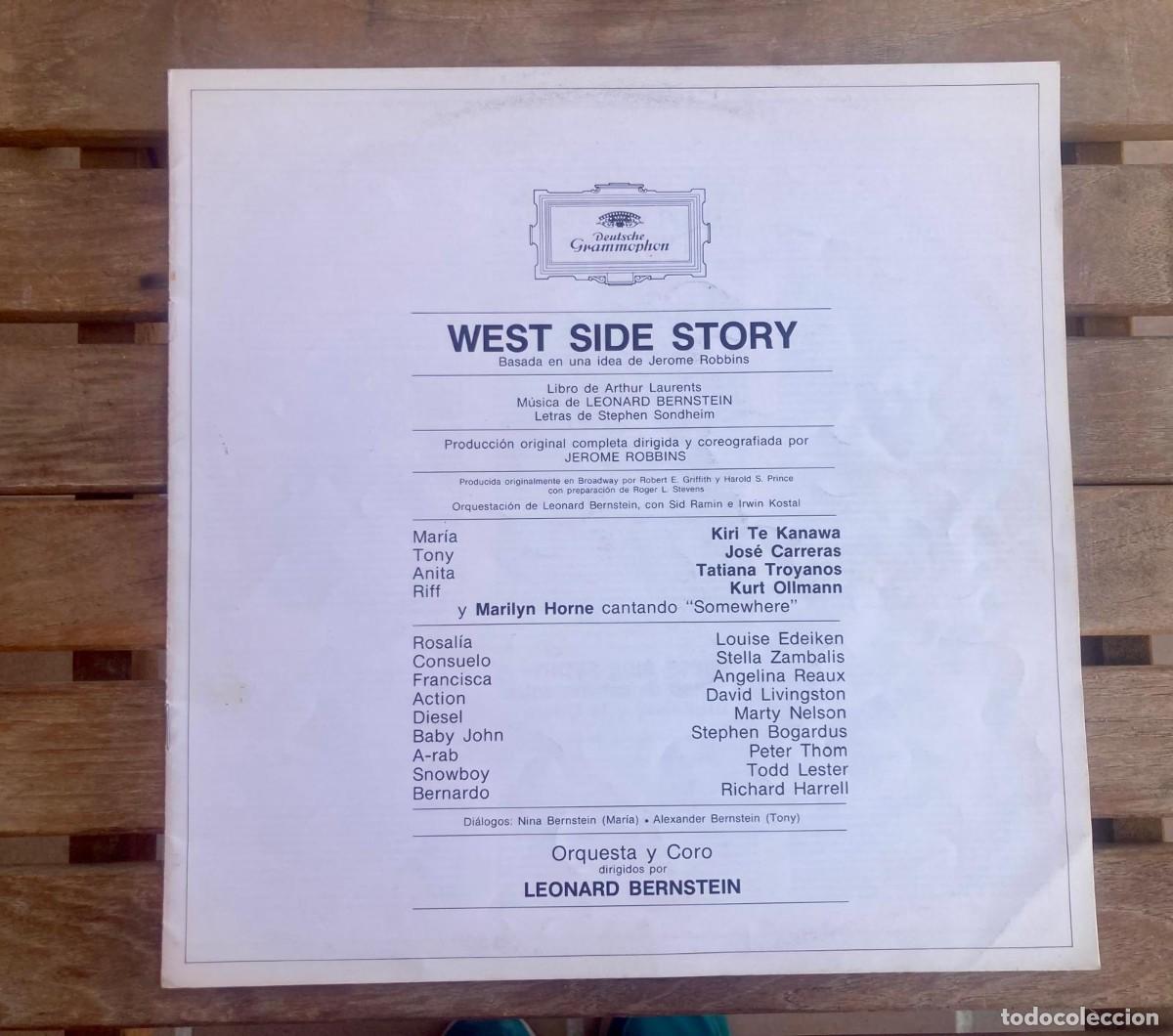Discos de vinilo: LEONARD BERNSTEIN CONDUCTS WEST SIDE STORY - Foto 9