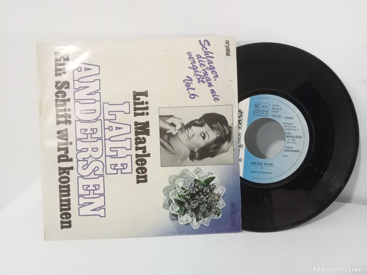 Discos de vinilo: LALE ANDERSEN - LILI MARLEN / EIN SCHIFF WIRD KOMMEN - Foto 2