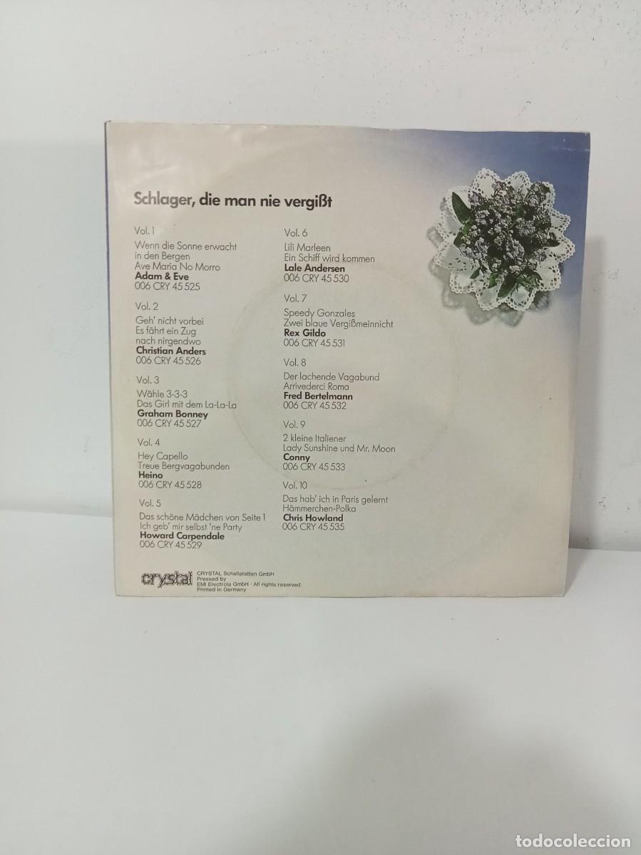 Discos de vinilo: LALE ANDERSEN - LILI MARLEN / EIN SCHIFF WIRD KOMMEN - Foto 3
