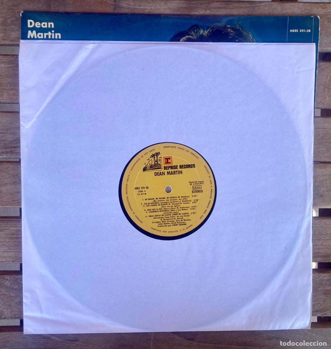 Discos de vinilo: DEAN MARTIN - DEAN MARTIN - Foto 3