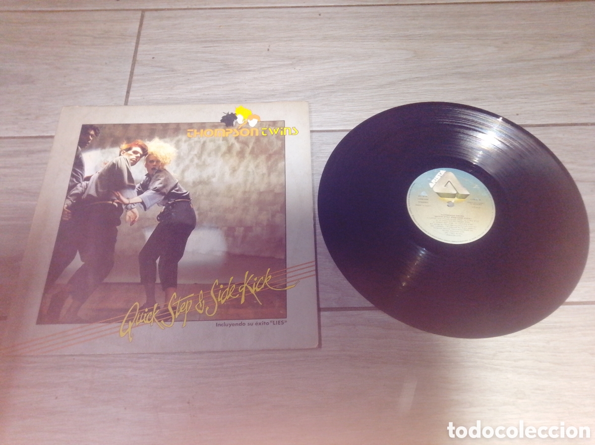 Discos de vinilo: THOMPSON TWINS - QUICK STEP AND SIDE KICK - SPAIN - ARIOLA - L - - Foto 1